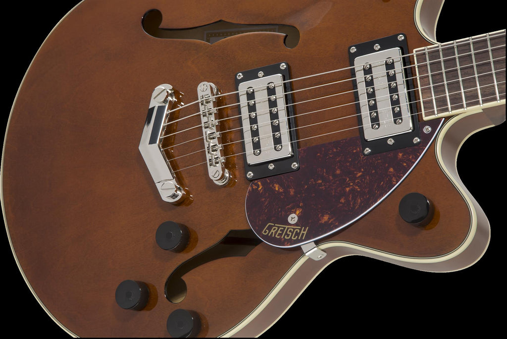 Gretsch G2655 Streamliner Centre Block Jr V-Stoptail Electric Guitar - Single Barrel Stain