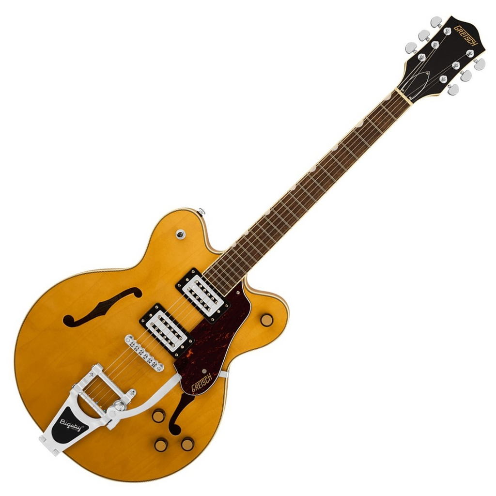 Gretsch G2622T Streamliner Cntr Block Dbl-Cut w/Bigsby LRL - Village Amber