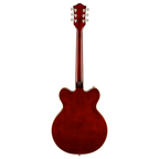 Gretsch G2622T Streamliner Center Block electric guitar in Dark Denim with double-cutaway body and chrome hardware.