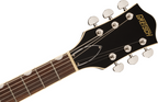 Gretsch G2622T Streamliner Center Block electric guitar in Dark Denim with double-cutaway body and chrome hardware.