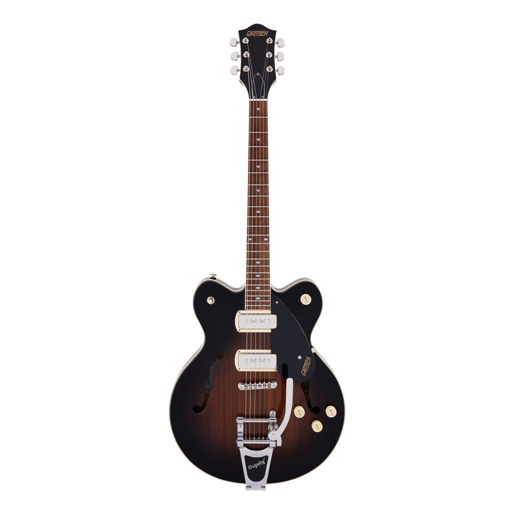 Gretsch G2622T-P90 Streamliner Electric Guitar with Bigsby, Laurel Fingerboard in Brownstone