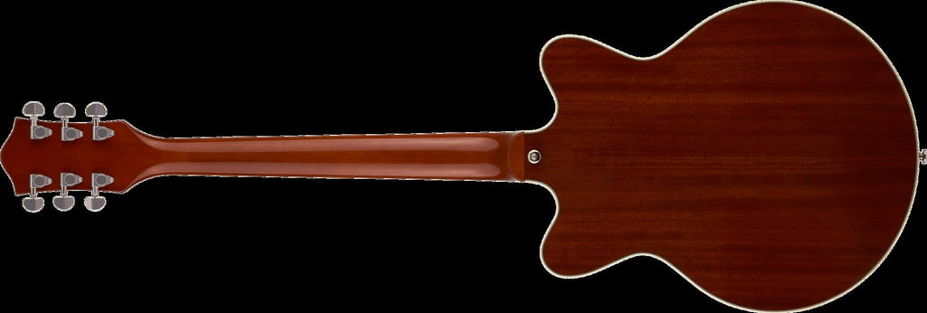 Gretsch G2655T-P90 Streamliner Electric Guitar with Bigsby in Midnight Sapphire on Vintage Mahogany Stain