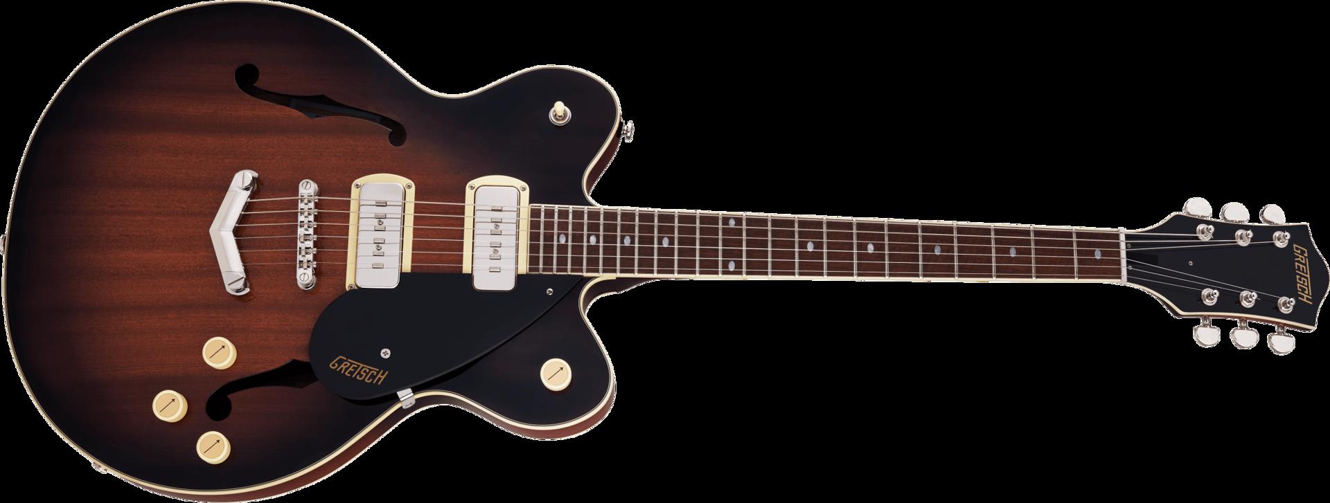 Gretsch G2622-P90 Streamliner Electric Guitar with V-Stoptail in Havana Burst