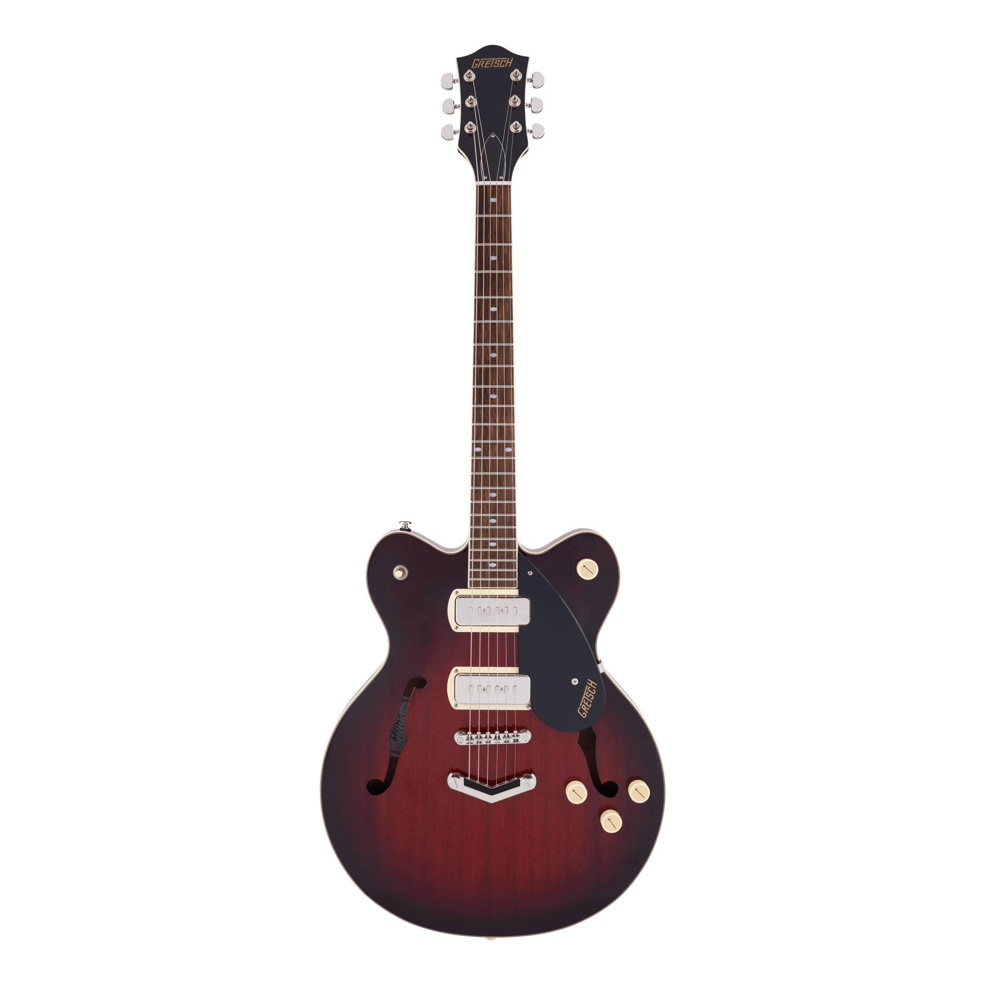Gretsch G2622-P90 Streamliner Electric Guitar with V-Stoptail in Claret Burst