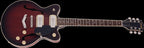 Gretsch G2655-P90 Streamliner Electric Guitar with V-Stoptail in Claret Burst