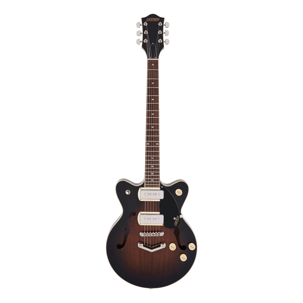 Gretsch G2655-P90 Streamliner Electric Guitar with V-Stoptail in Brownstone