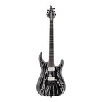 Jackson DK2 Pro Series Dinky Ash HT6 7-String Electric Guitar with Ebony Fingerboard in Baked White