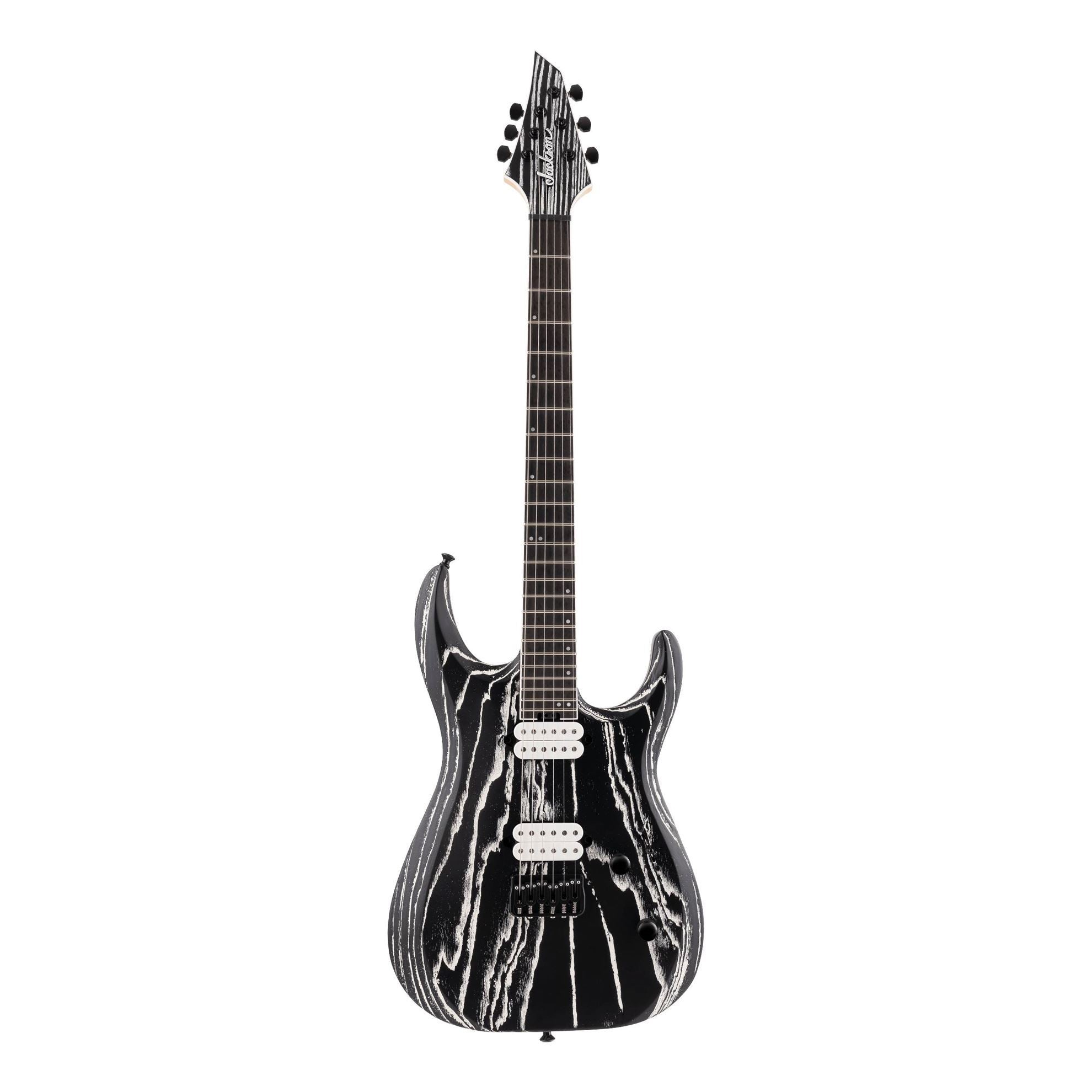 Jackson DK2 Pro Series Dinky Ash HT6 7-String Electric Guitar with Ebony Fingerboard in Baked White