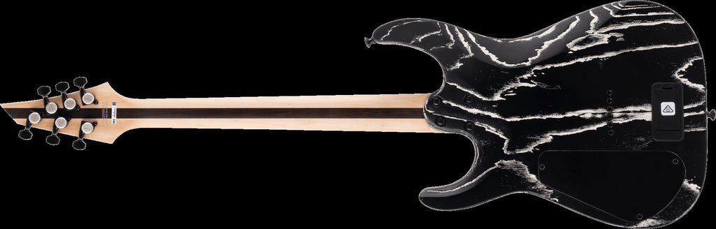 Jackson DK2 Pro Series Dinky Ash HT6 7-String Electric Guitar with Ebony Fingerboard in Baked White