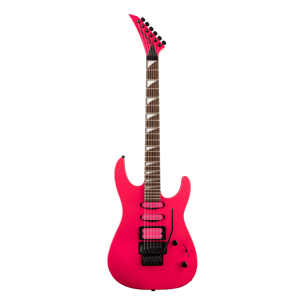 Jackson X Series Dinky DK3XR Electric Guitar HSS Laurel Neck Neon Pink