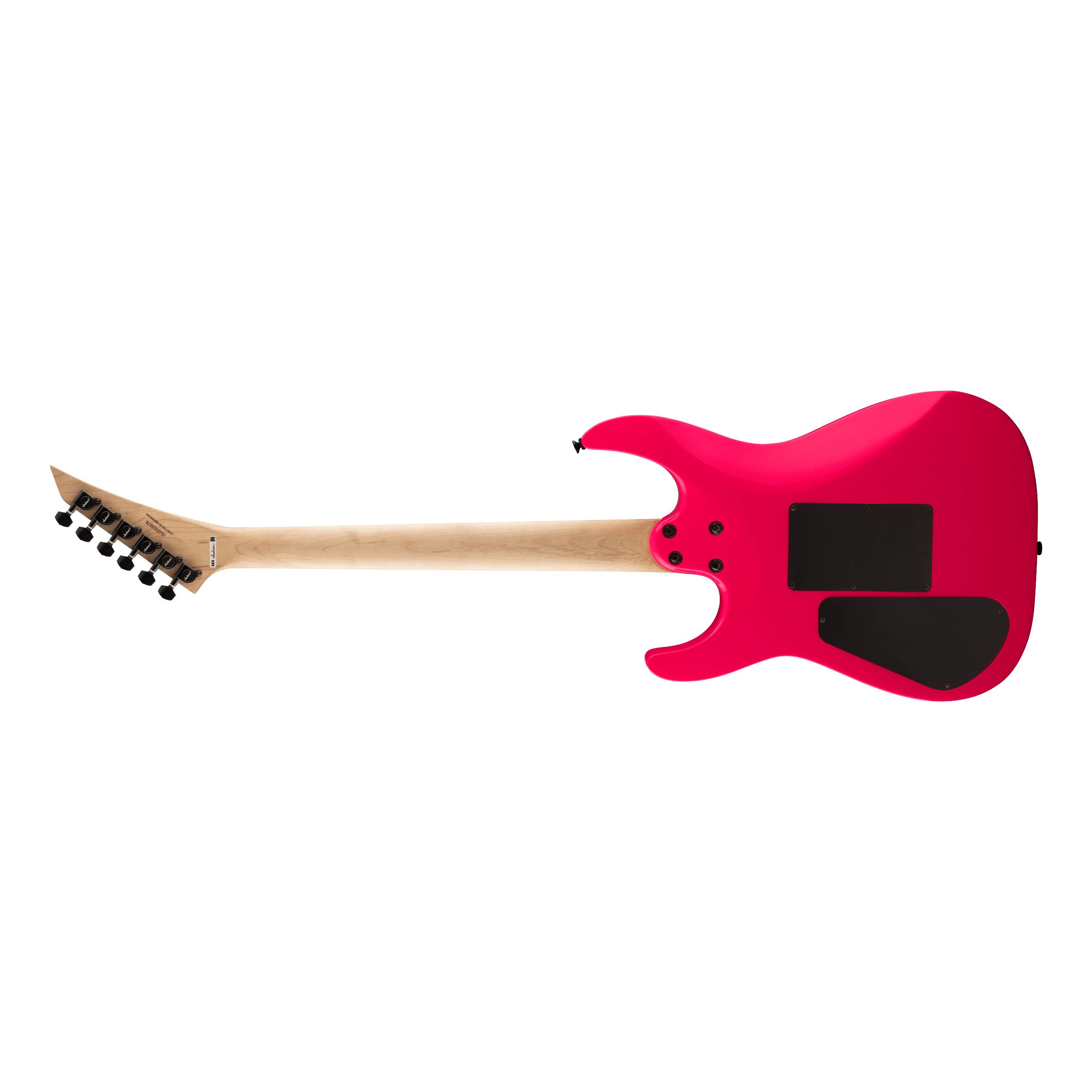Jackson X Series Dinky DK3XR Electric Guitar HSS Laurel Neck Neon Pink