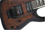 Jackson JS Series Dinky™ Arch Top JS32Q DKA, Amaranth Fingerboard, Dark Sunburst