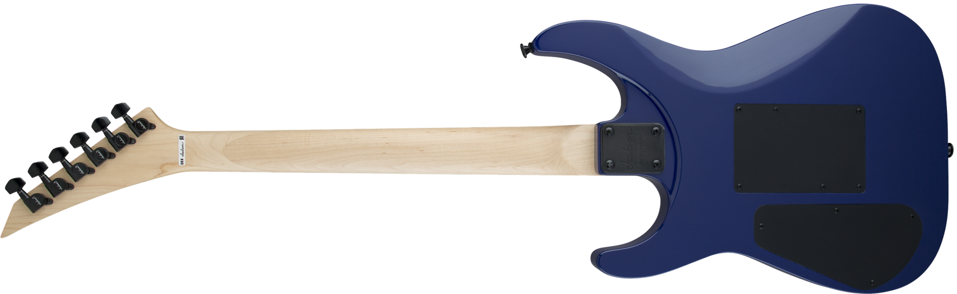 Jackson JS Series Dinky™ Arch Top JS32Q DKA, Amaranth Fingerboard, Transparent Blue