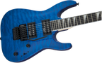 Jackson JS Series Dinky™ Arch Top JS32Q DKA, Amaranth Fingerboard, Transparent Blue