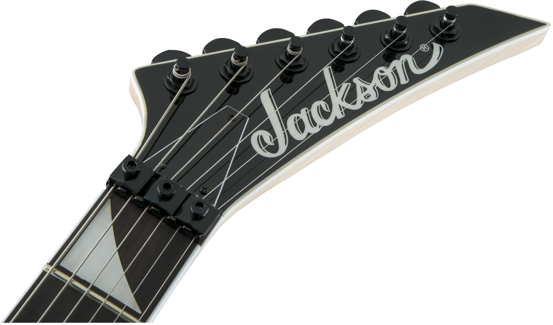 Jackson JS Series Dinky™ Arch Top JS32Q DKA, Amaranth Fingerboard, Transparent Blue