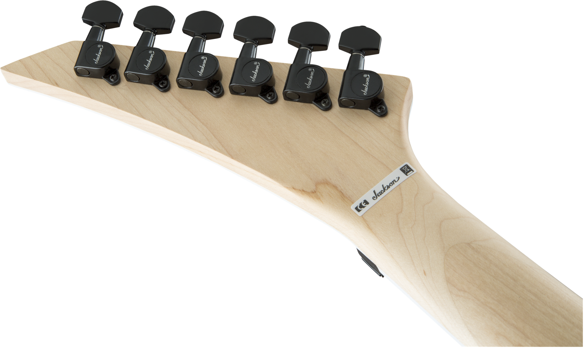 Jackson JS Series Dinky™ Arch Top JS32Q DKA, Amaranth Fingerboard, Transparent Blue