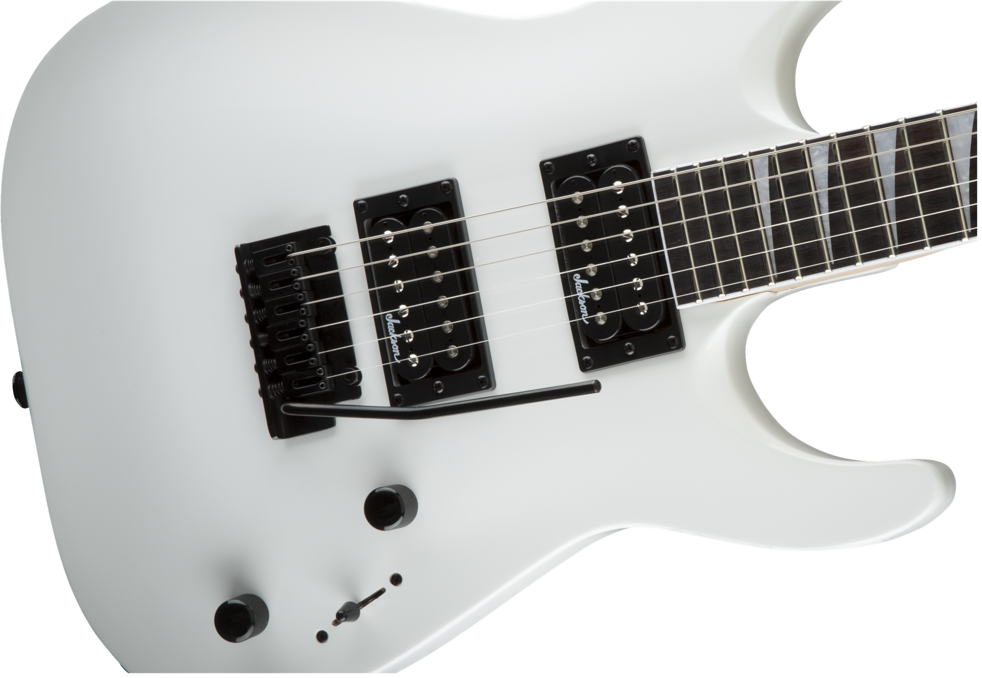 Jackson JS Series Dinky Arch Top Electric Guitar with Amaranth Fingerboard in Snow White