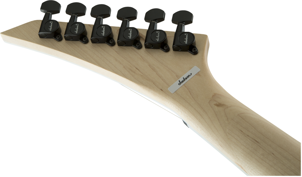 Jackson JS Series Rhoads JS32T, Amaranth Fingerboard, White with Black Bevels