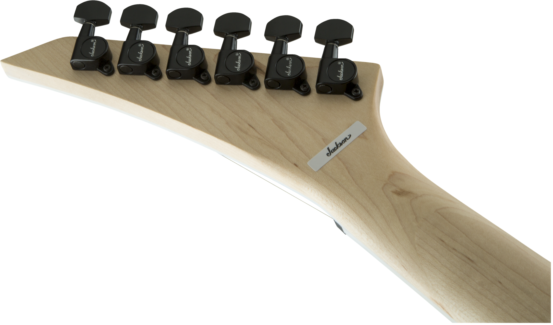 Jackson JS Series Rhoads JS32T, Amaranth Fingerboard, White with Black Bevels