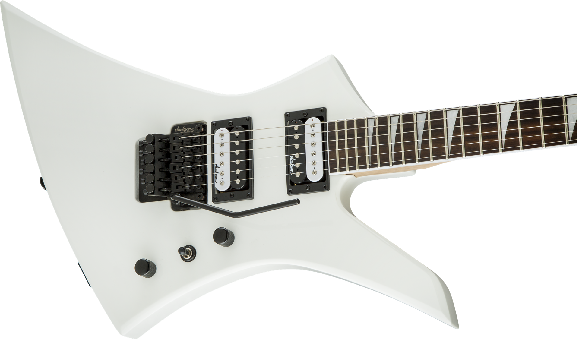 Jackson JS32 Series Kelly Electric Guitar with Amaranth Fingerboard in Snow White