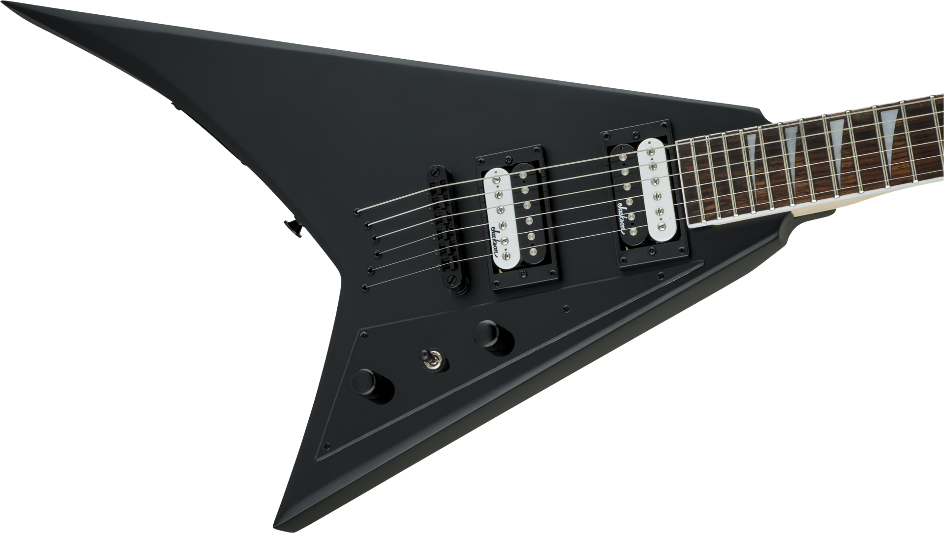 Jackson JS Series Rhoads JS32T, Amaranth Fingerboard, Satin Black