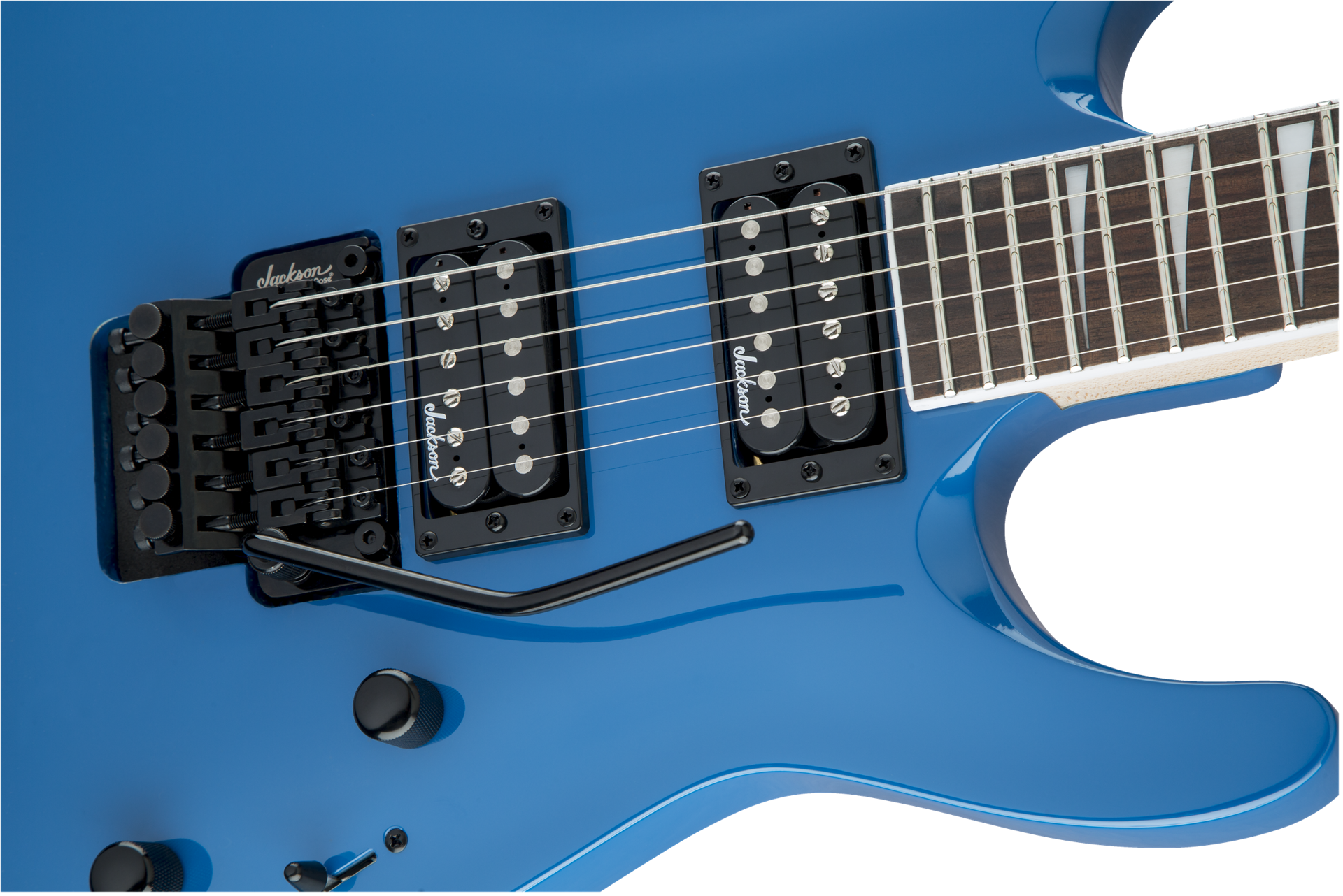 Jackson JS Series Dinky™ Arch Top JS32 DKA, Amaranth Fingerboard, Bright Blue