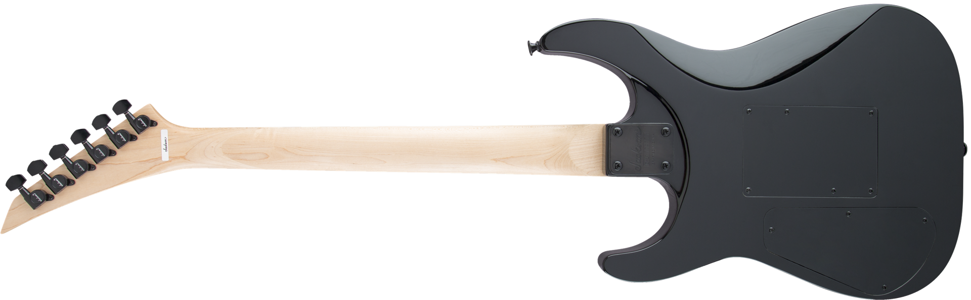 Jackson JS Series Dinky™ Arch Top JS32Q DKA, Amaranth Fingerboard, Transparent Black