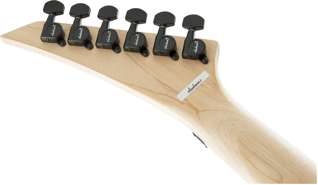 Jackson JS Series Dinky™ Arch Top JS32Q DKA, Amaranth Fingerboard, Transparent Black