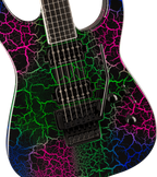 Jackson Pro Plus Series Soloist SL2 Ebony FB Electric Guitar - Bruised Crackle