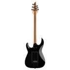 Jackson Pro Plus Series Dinky Modern Evertune 6-string electric guitar in silver sparkle finish with sleek body and modern design.