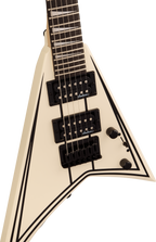 Jackson JS Series RR Minion JS1XM Maple FB - Snow White w/Black Pin Stripes