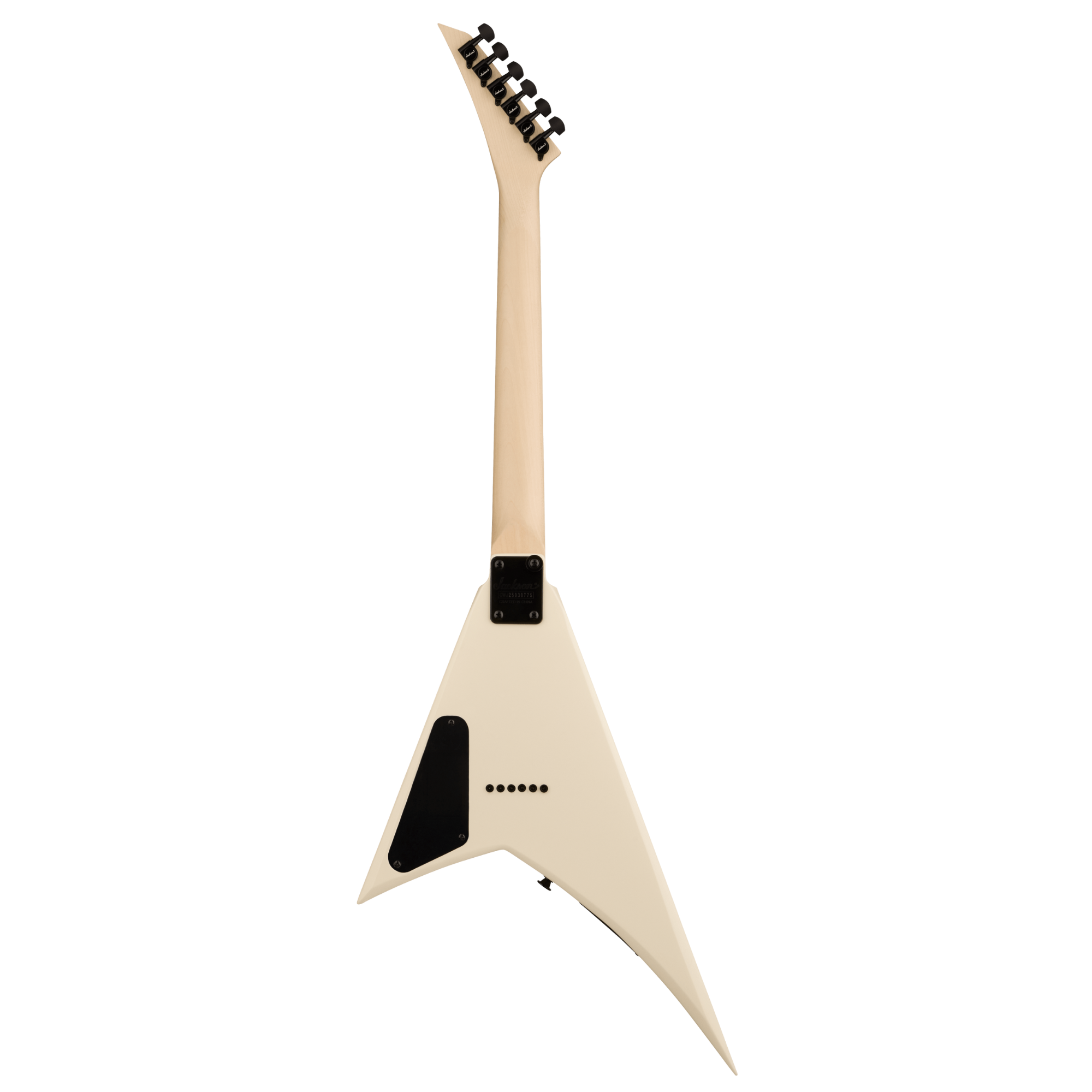 Jackson JS Series RR Minion JS1XM Maple FB - Snow White w/Black Pin Stripes