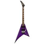 Jackson X Series Rhoads RRX24 Electric Guitar with Laurel Fingerboard in Purple Metallic with Black Bevels