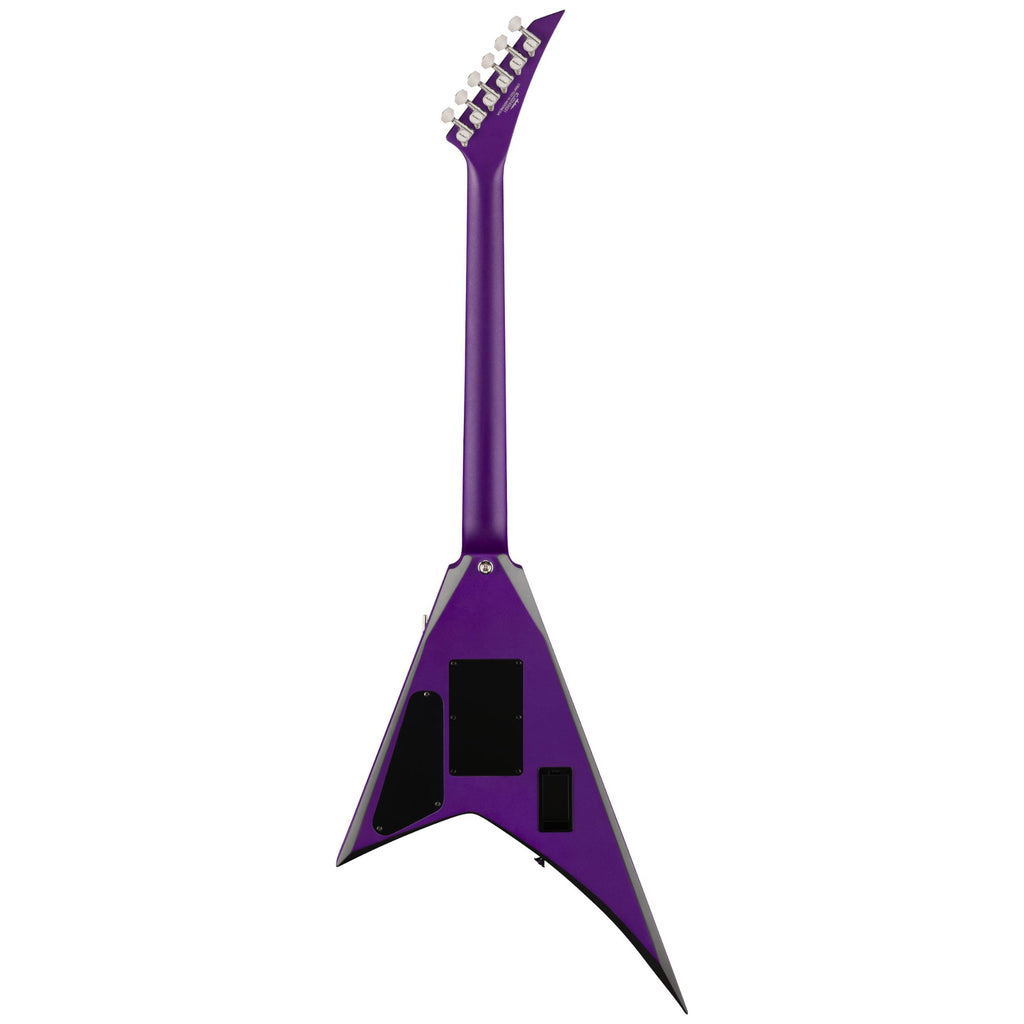 Jackson X Series Rhoads RRX24 Electric Guitar with Laurel Fingerboard in Purple Metallic with Black Bevels