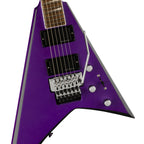 Jackson X Series Rhoads RRX24 Electric Guitar with Laurel Fingerboard in Purple Metallic with Black Bevels