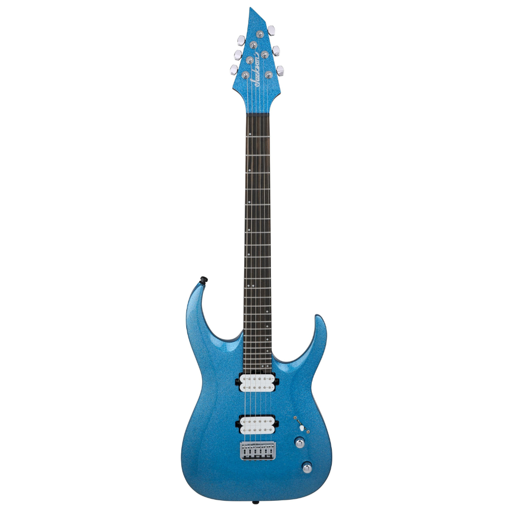 Jackson Pro  Misha Mansoor Juggernaut HT6 Ebony FB - Blue Sparkle