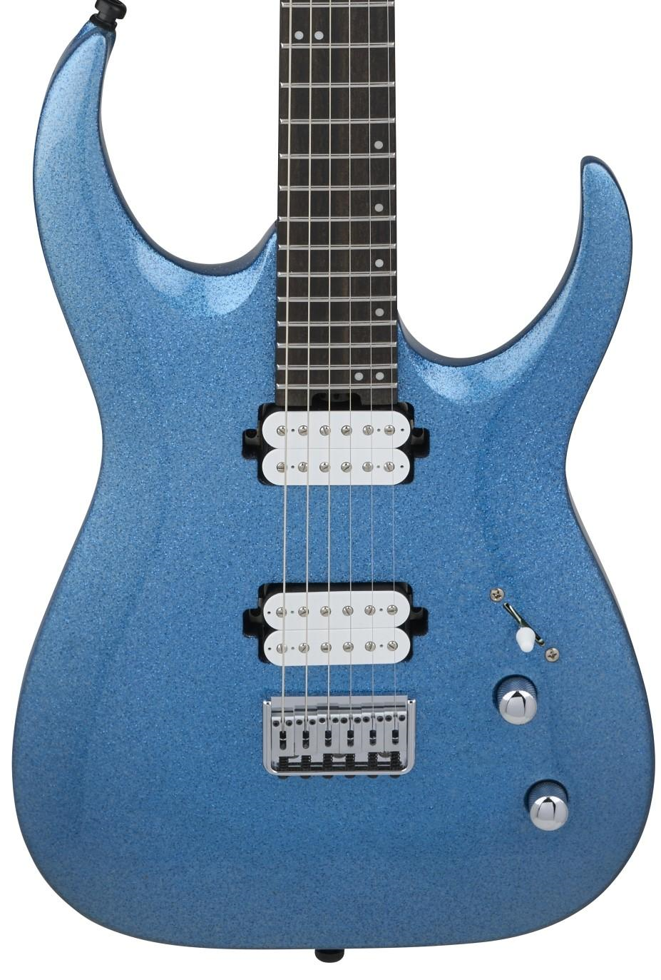 Jackson Pro  Misha Mansoor Juggernaut HT6 Ebony FB - Blue Sparkle
