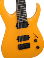 Jackson Pro  Misha Mansoor Juggernaut HT7 Ebony FB - Signal Yellow