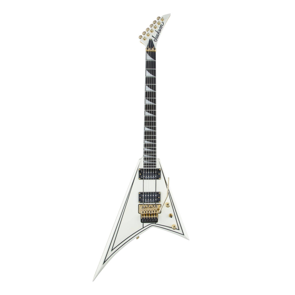 Jackson Pro RR3 Rhoads Electric Guitar EB Ivory with Black Pinstripes