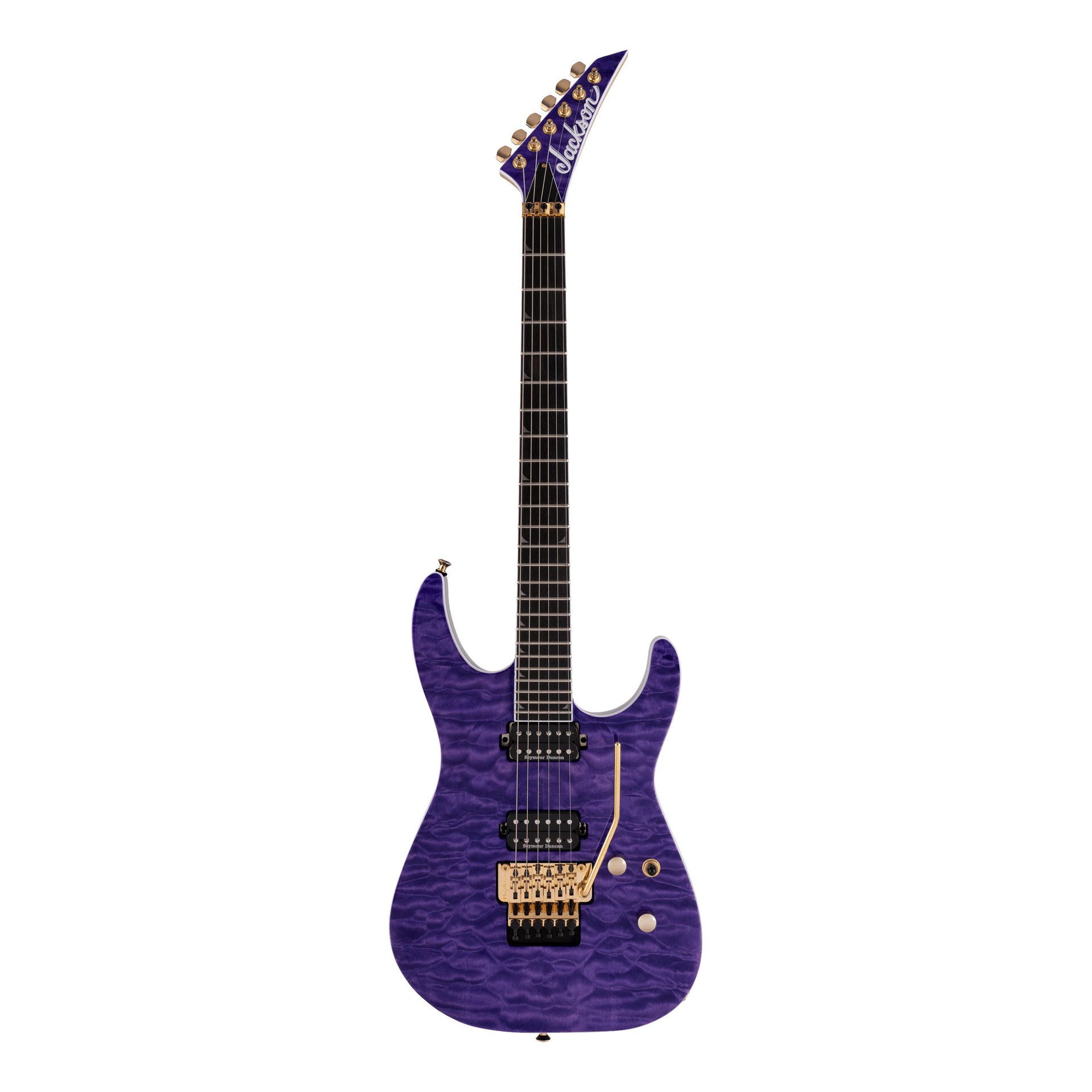 Jackson Pro Series Soloist SL2Q Electric Guitar in Transparent Purple