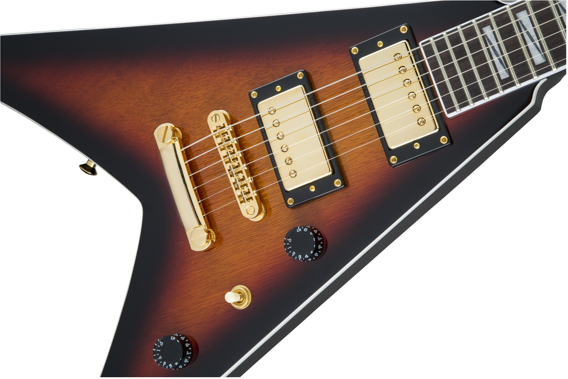 Jackson Pro KVT King V Electric Guitar EB 3-Tone Sunburst