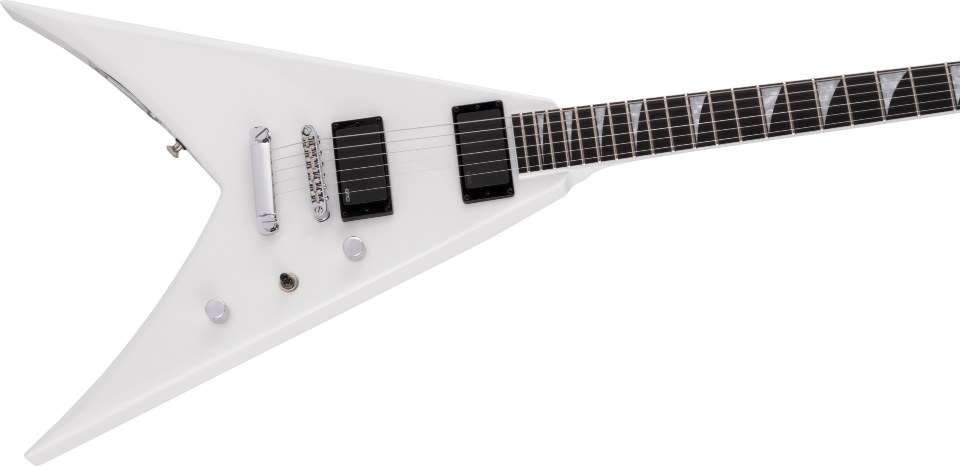 Jackson Pro Series King V Electric Guitar in Snow White