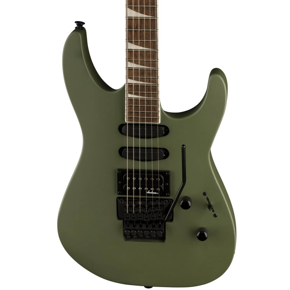 Jackson X Series Soloist SL3X DX Electric Guitar with Laurel Fretboard - Matte Army Drab