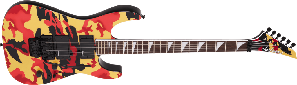 Jackson X Series Soloist Electric Guitar in MultiColor Camo