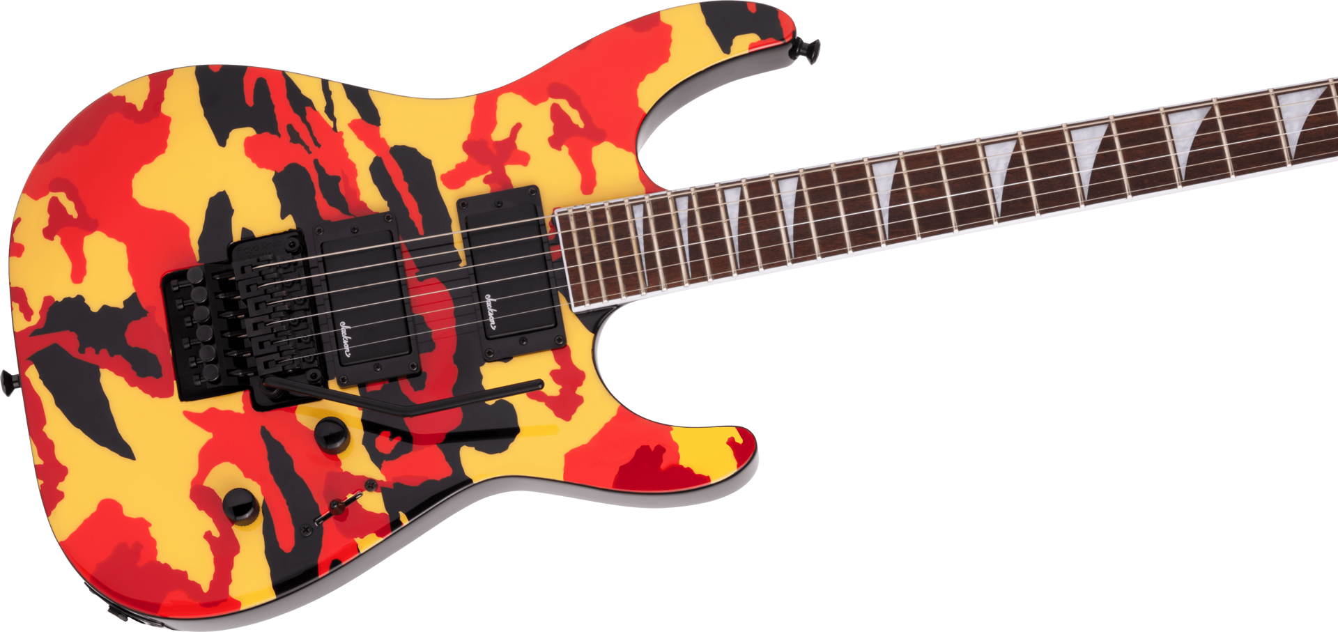 Jackson X Series Soloist Electric Guitar in MultiColor Camo