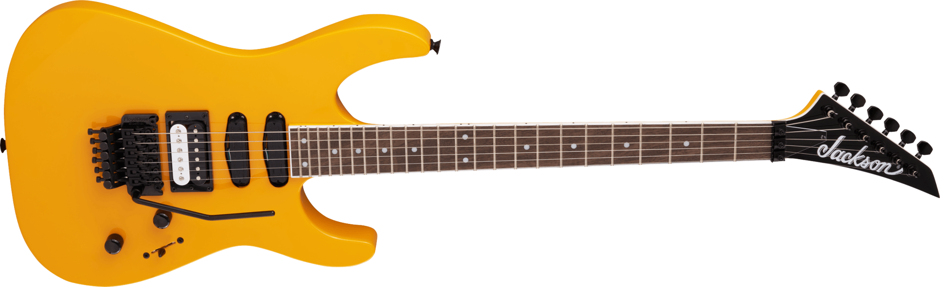 Jackson X Series SL1X Soloist Electric Guitar in Taxi Cab Yellow
