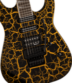 Jackson X Series Soloist SL3X Electric Guitar DX Crackle Laurel Fingerboard Yellow Crackle