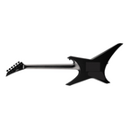 Jackson X Series WRX24 Warrior electric guitar with satin black finish, featuring a laurel fingerboard and sleek design.