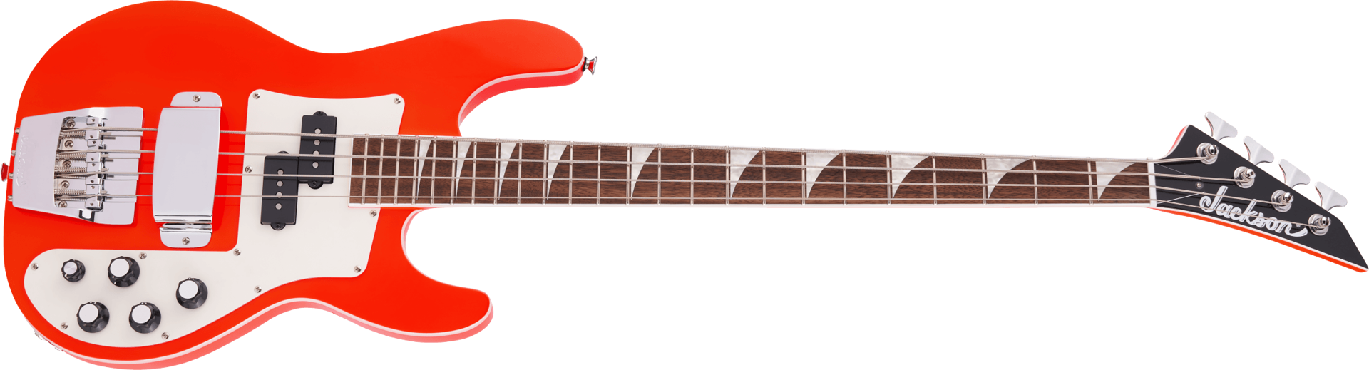 Jackson X Series CBXDX IV Concert Bass Guitar in Rocket Red