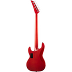 Jackson X Series Concert Electric Bass Guitar CBXNT DX V in fireburst finish with maple neck and black hardware.